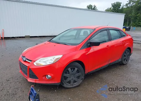 2012 Ford Focus Se from USA, damaged, VIN 1FAHP3F25CL229422